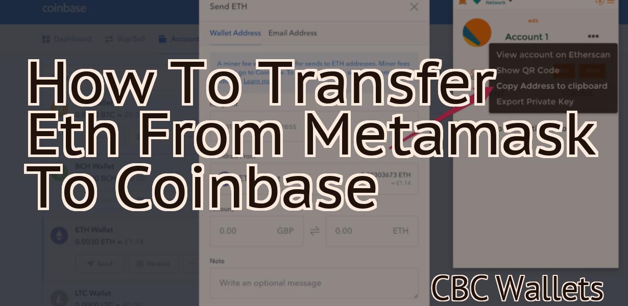 How To Transfer Eth From Metamask To Coinbase