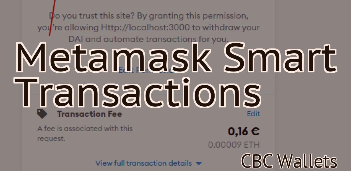 Metamask Smart Transactions