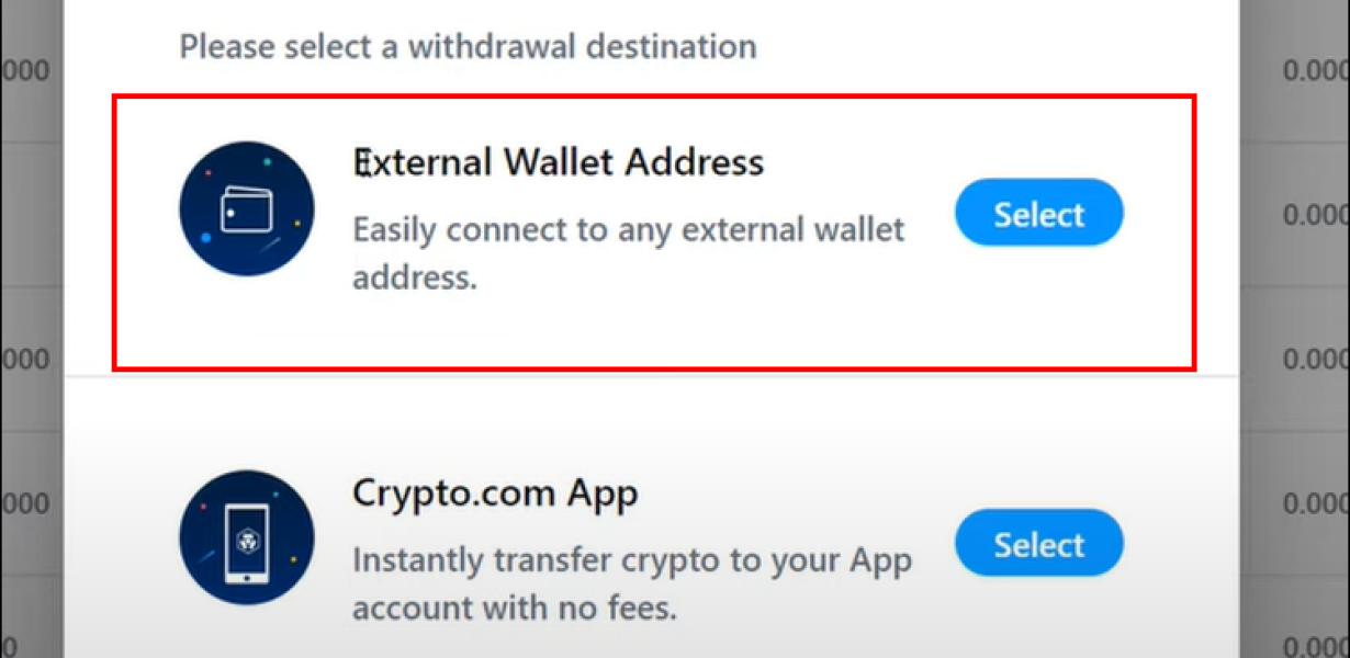 How to store crypto in your wa