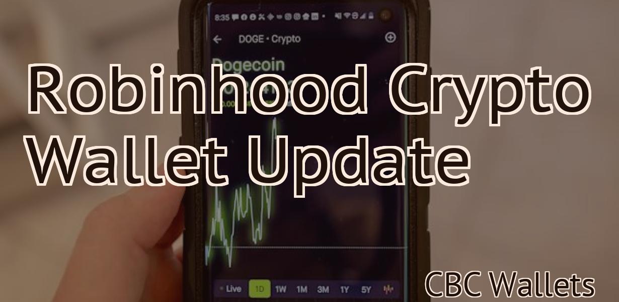 Robinhood Crypto Wallet Update