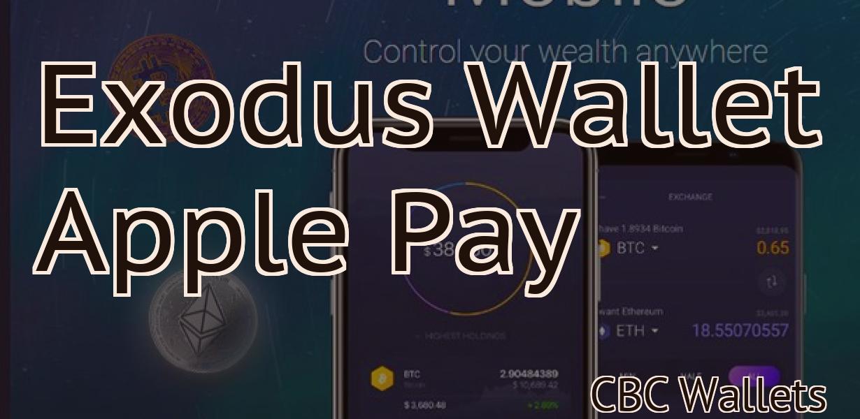Exodus Wallet Apple Pay