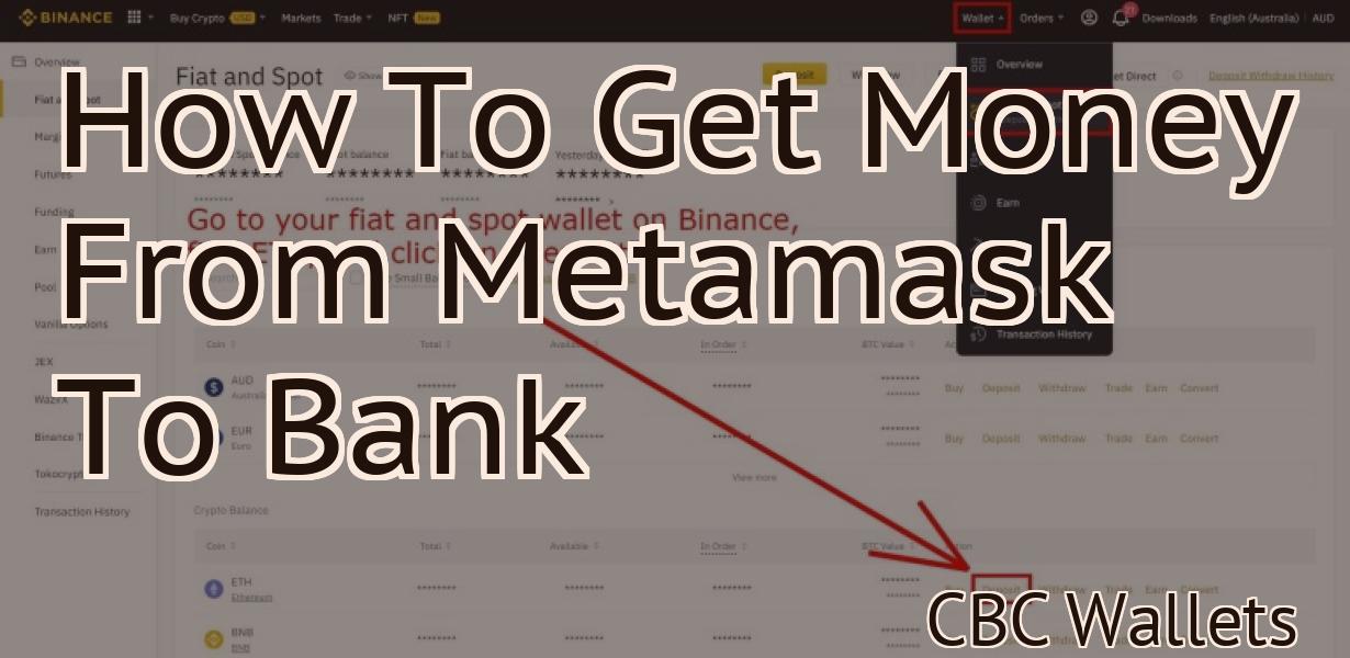 How To Get Money From Metamask To Bank