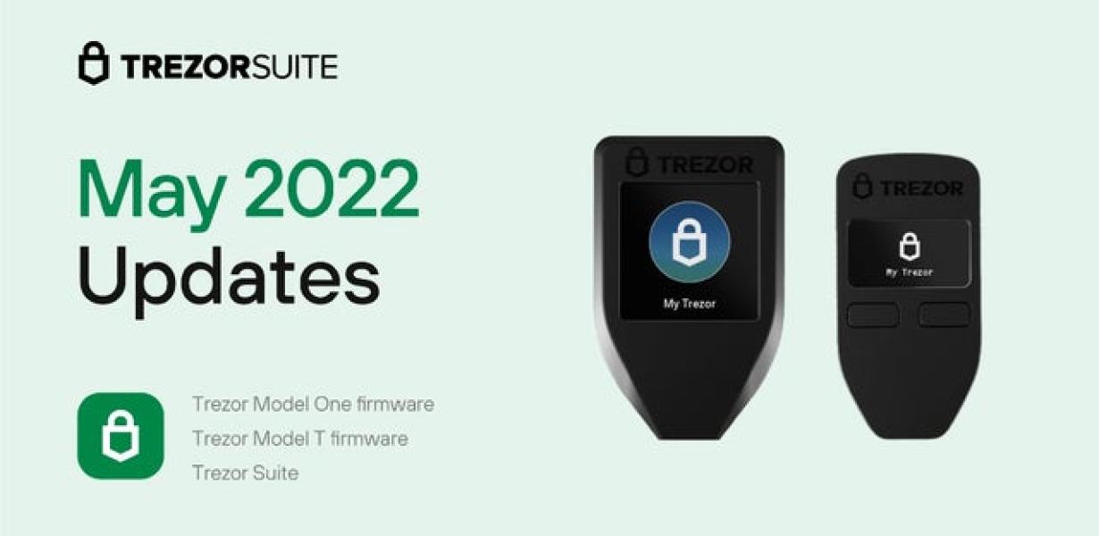 trezor updates: making the mos