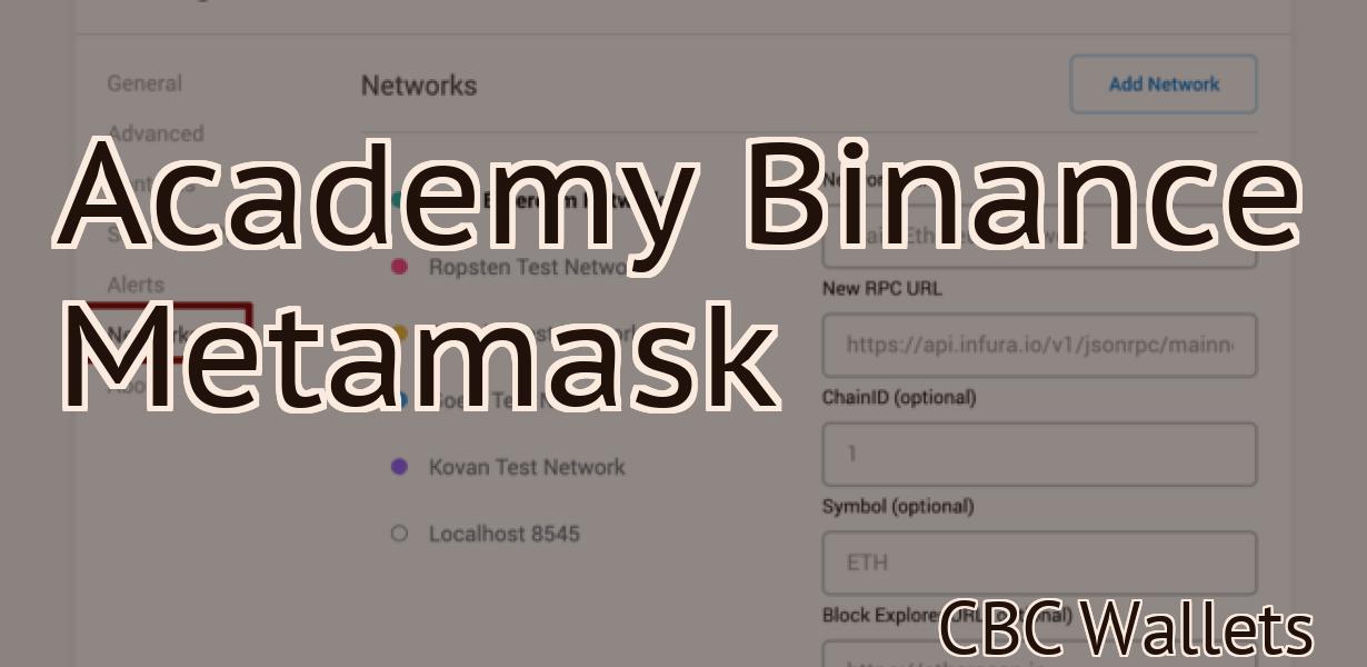 Academy Binance Metamask