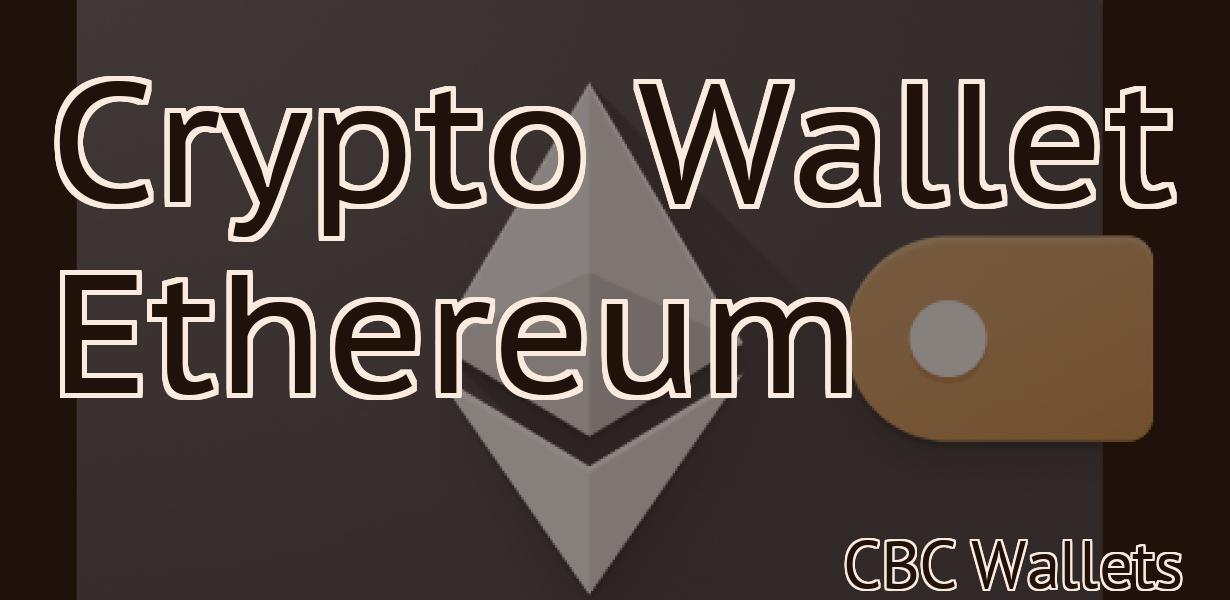 Crypto Wallet Ethereum