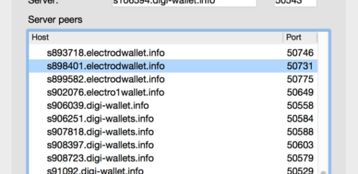 How to use an Electrum wallet
