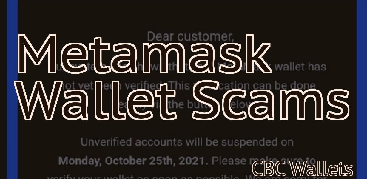 Metamask Wallet Scams