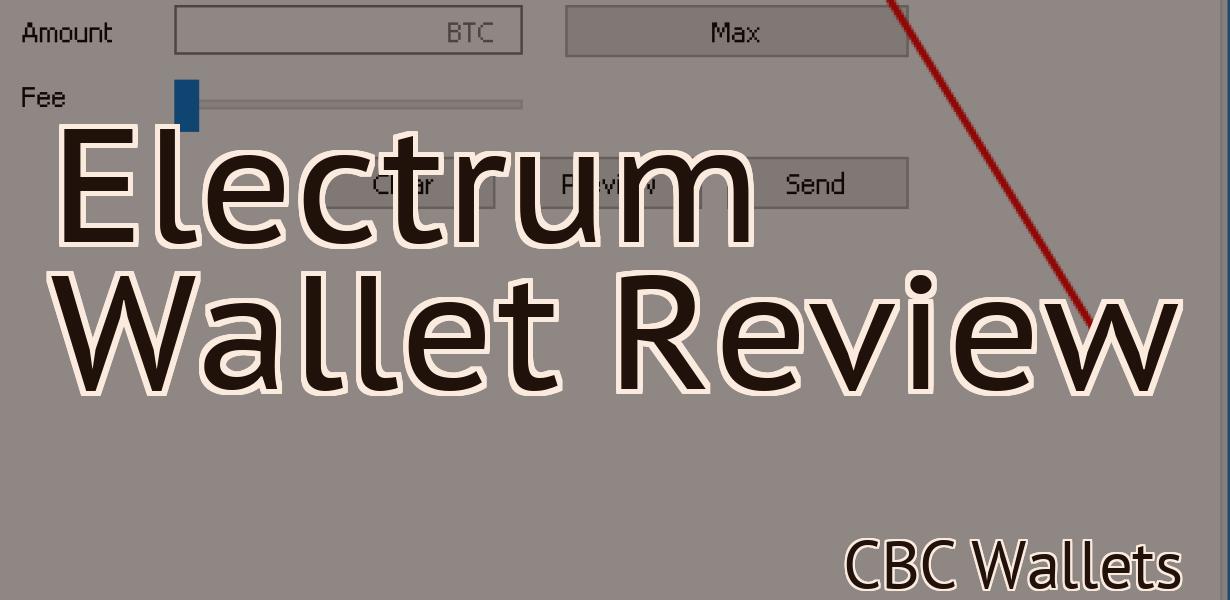 Electrum Wallet Review
