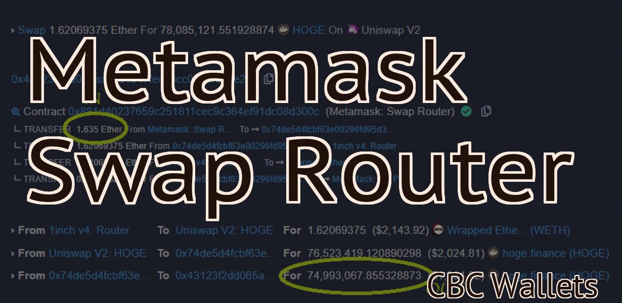 Metamask Swap Router