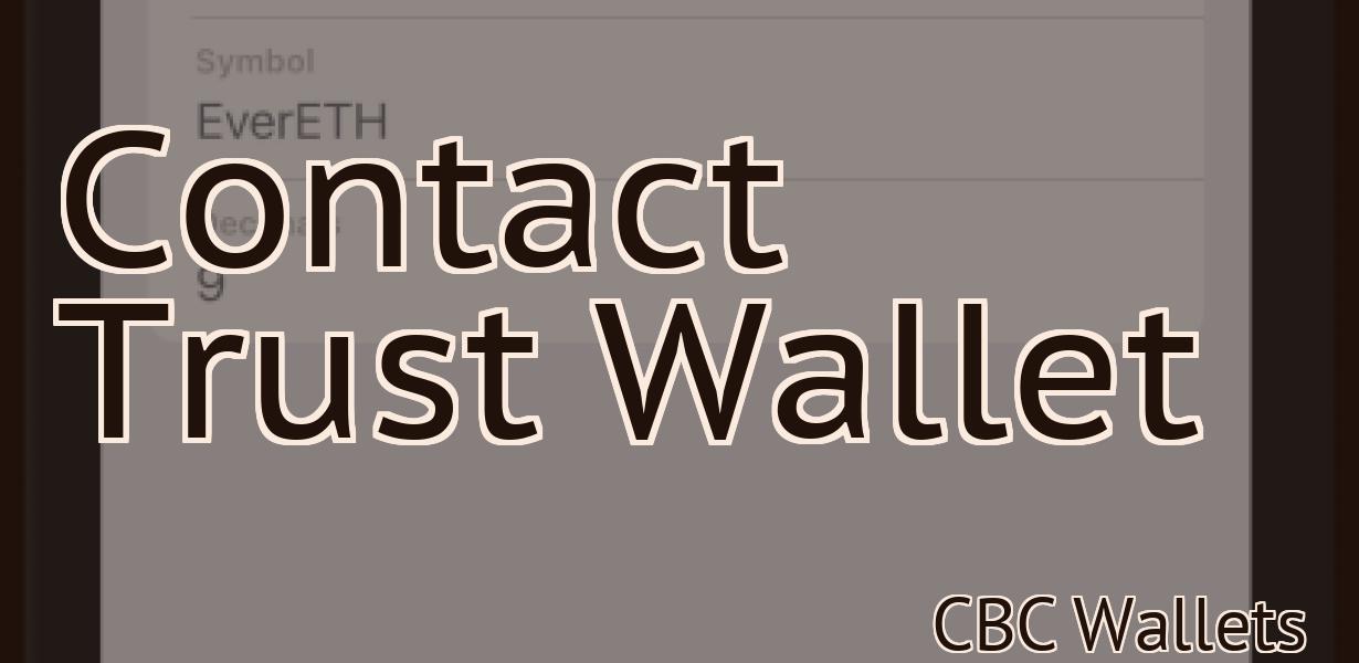 Contact Trust Wallet