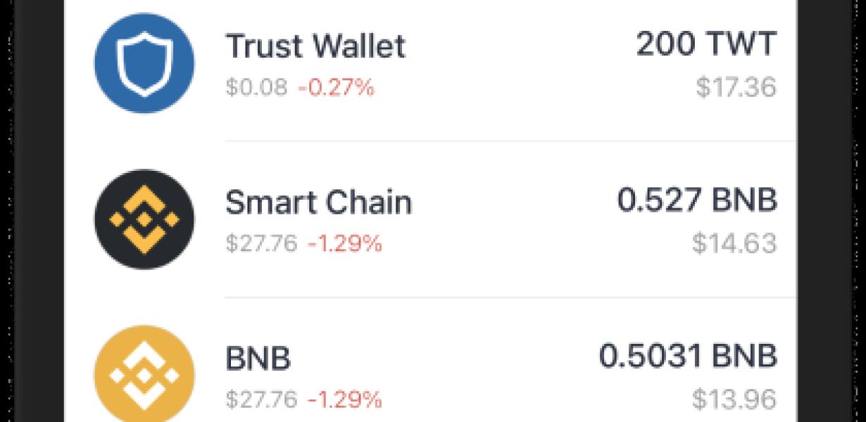 How to Use Trust Wallet to Sen