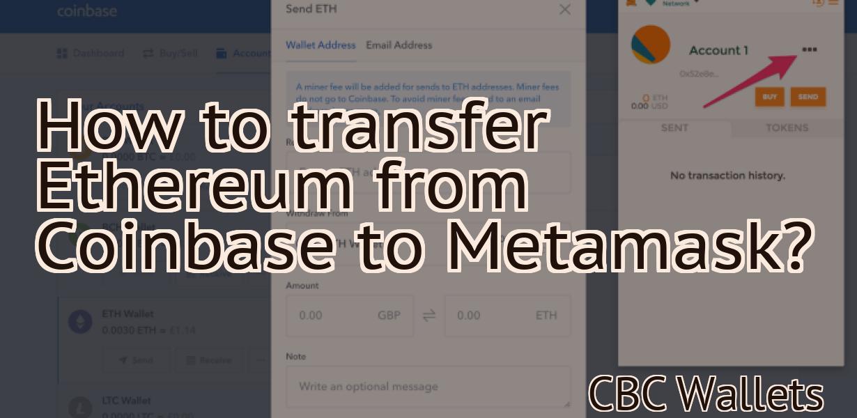 How to transfer Ethereum from Coinbase to Metamask?