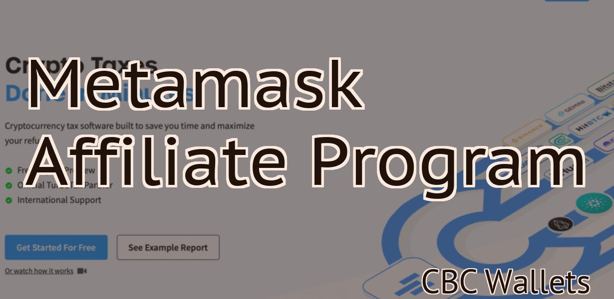 Metamask Affiliate Program