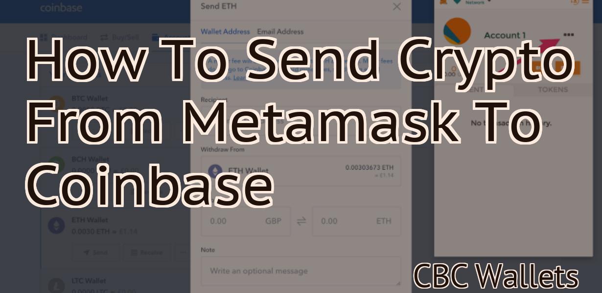 How To Send Crypto From Metamask To Coinbase