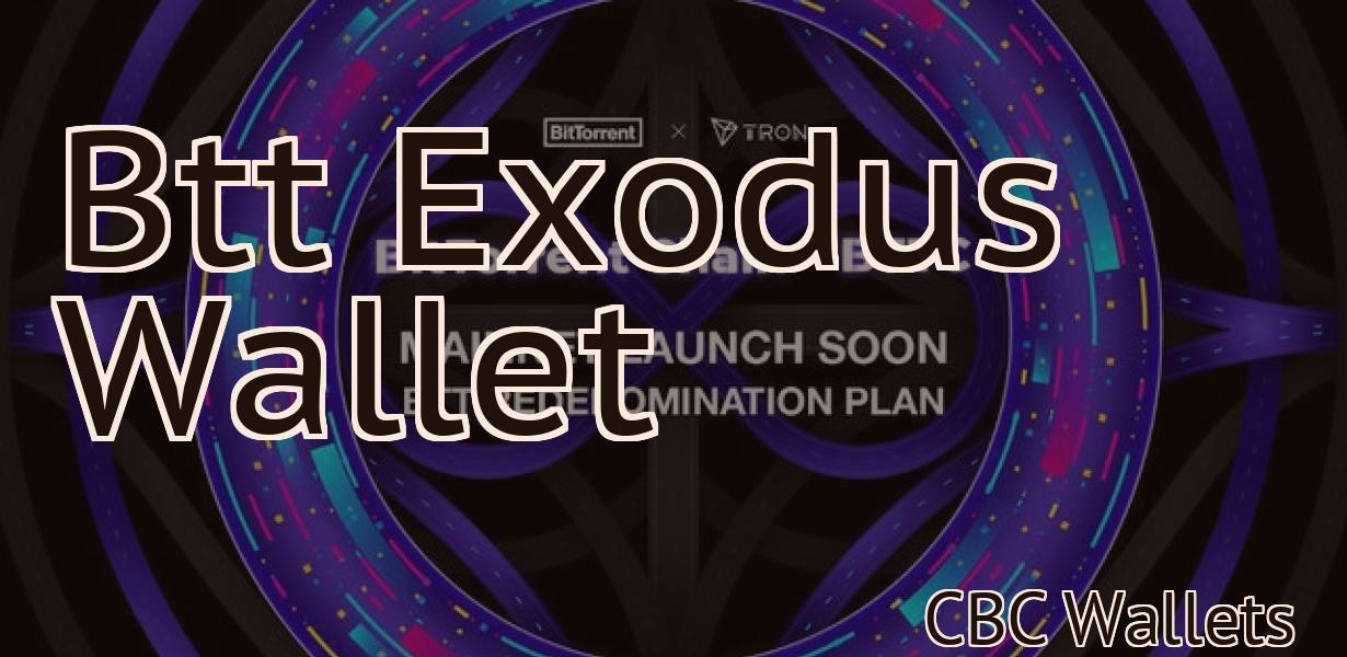 Btt Exodus Wallet