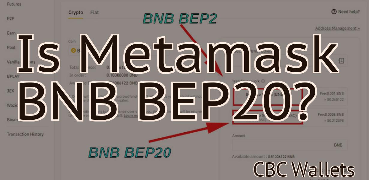 Is Metamask BNB BEP20?