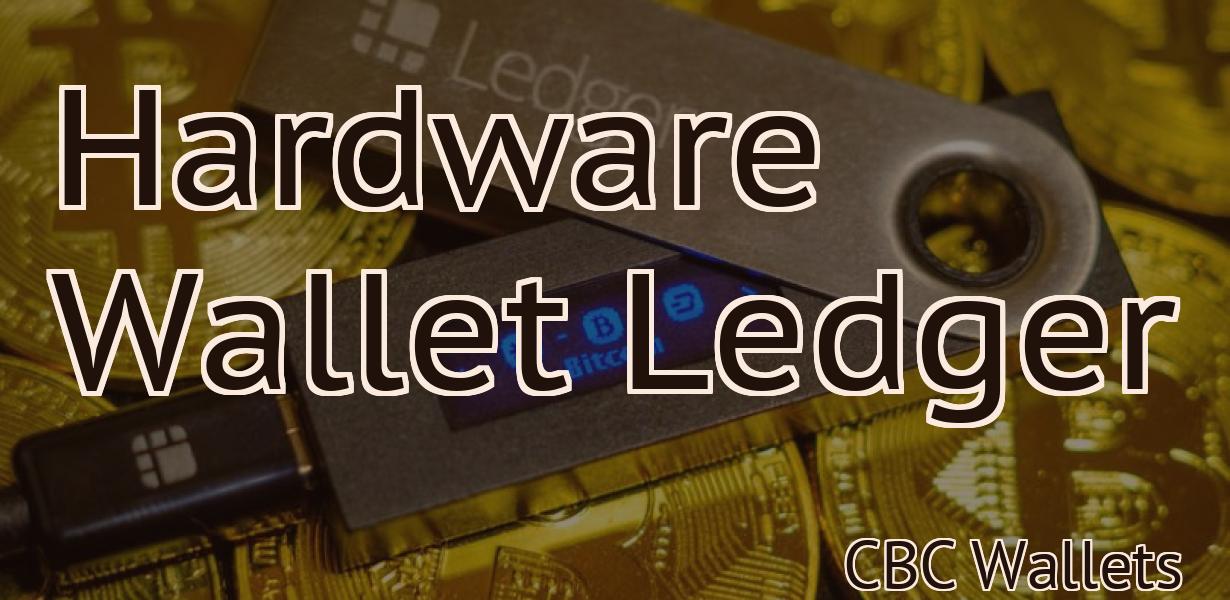 Hardware Wallet Ledger