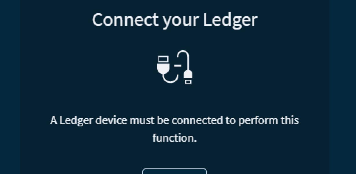What To Do When Your Ledger Wa