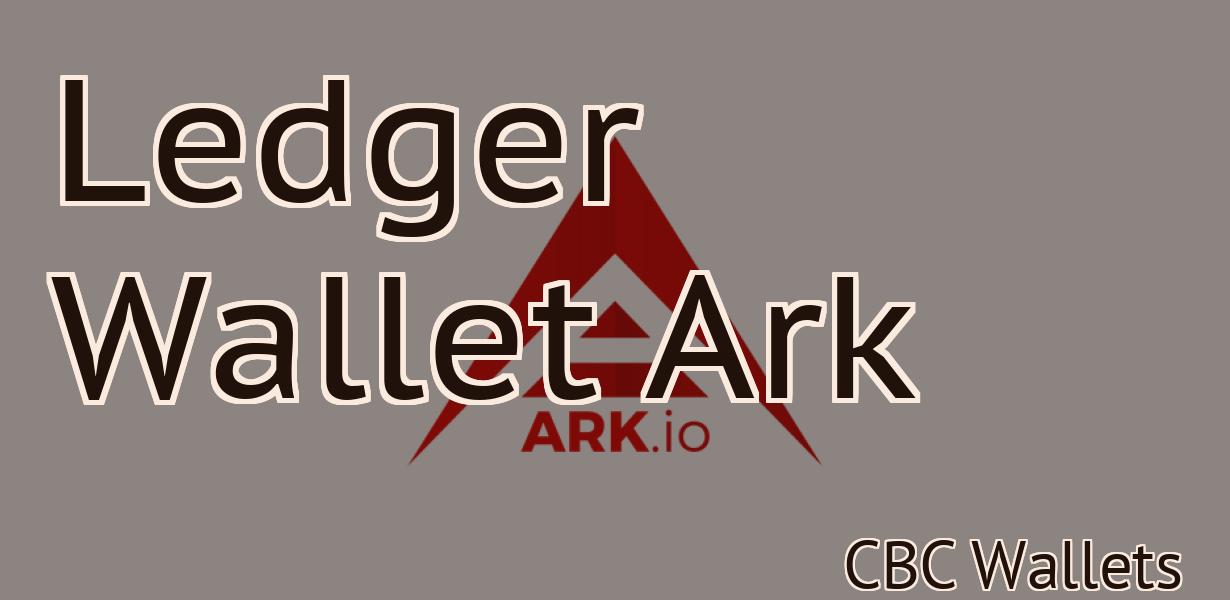 Ledger Wallet Ark