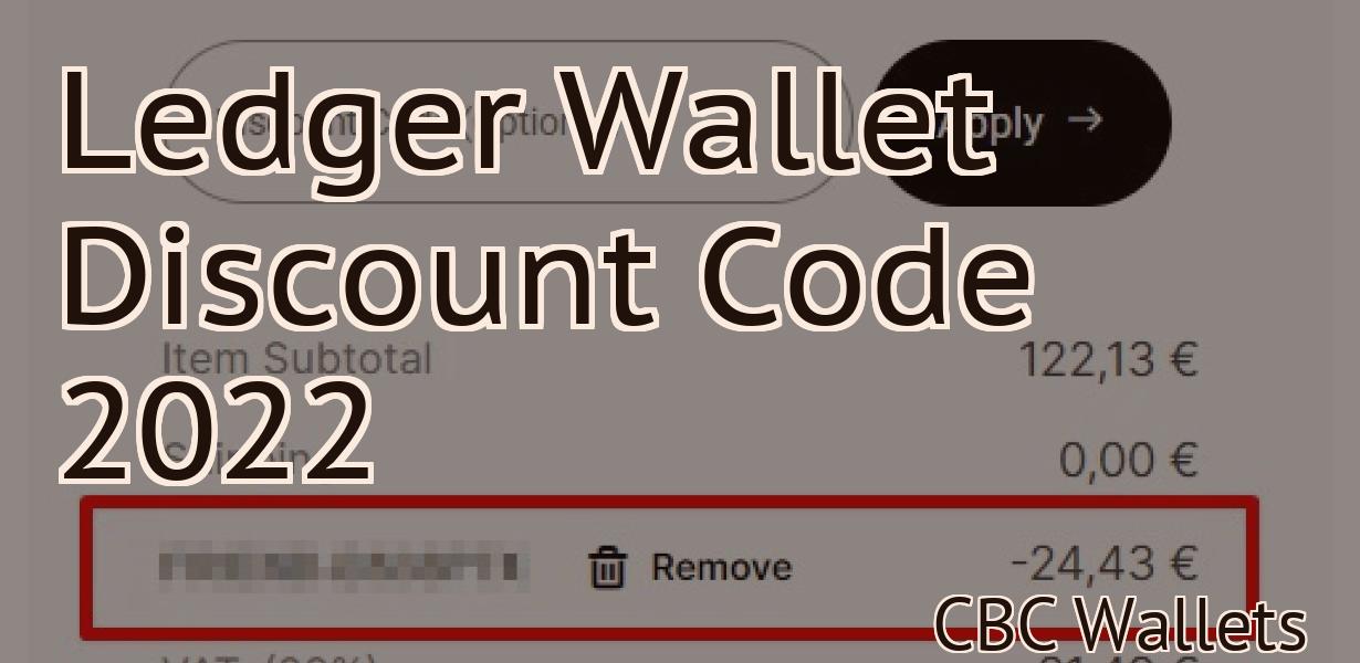 Ledger Wallet Discount Code 2022