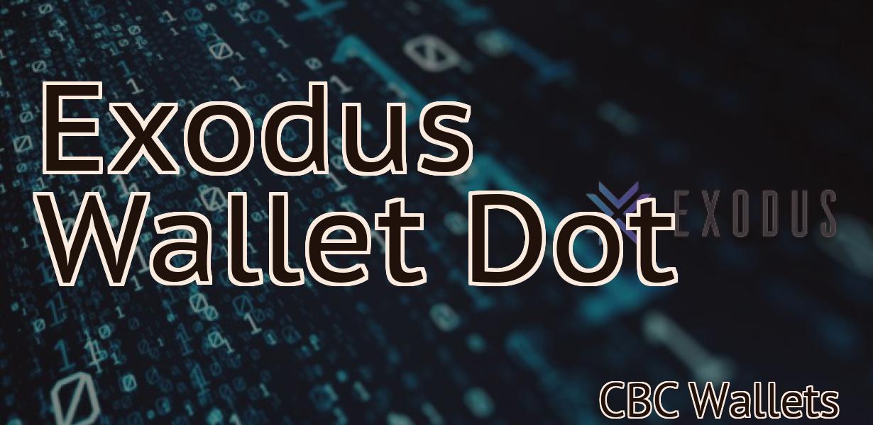 Exodus Wallet Dot