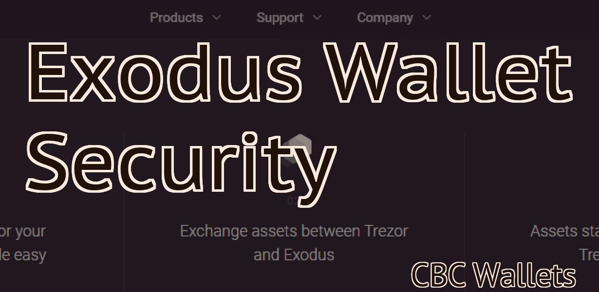 Exodus Wallet Security
