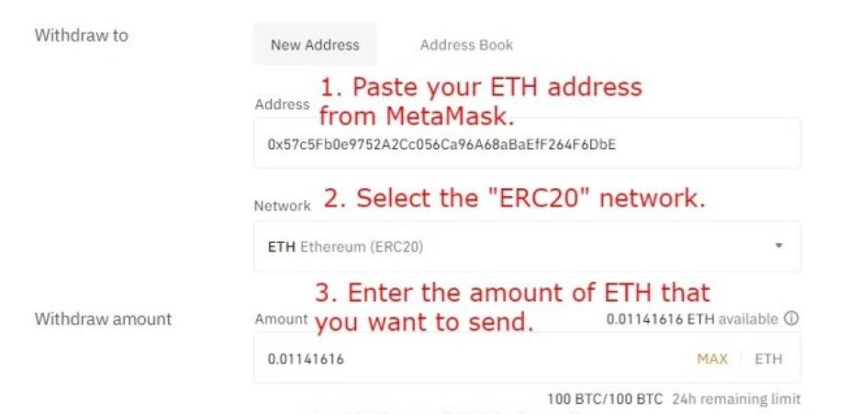 How to Withdraw ETH from Metam