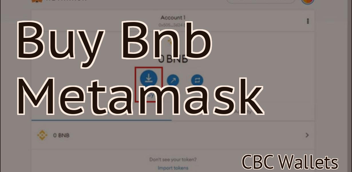 Buy Bnb Metamask