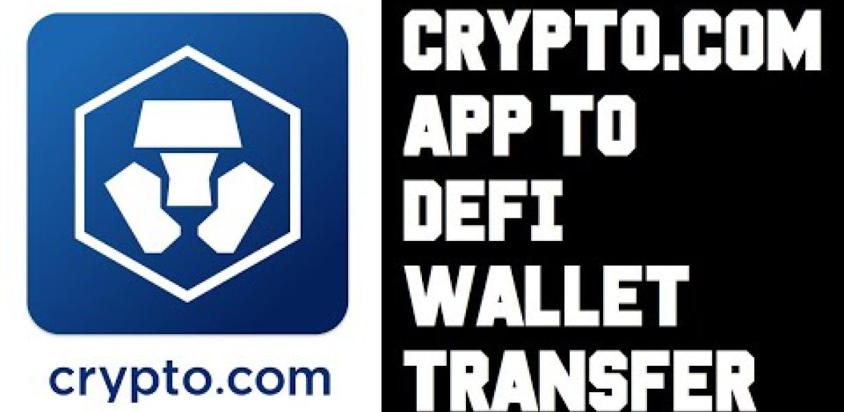 How to Use Crypto.com's Transf