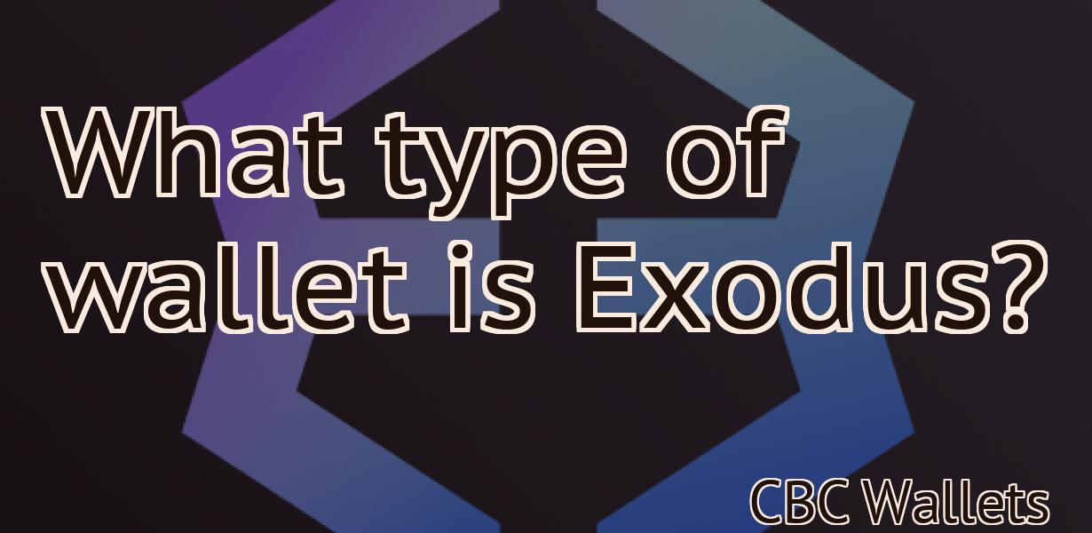 What type of wallet is Exodus?