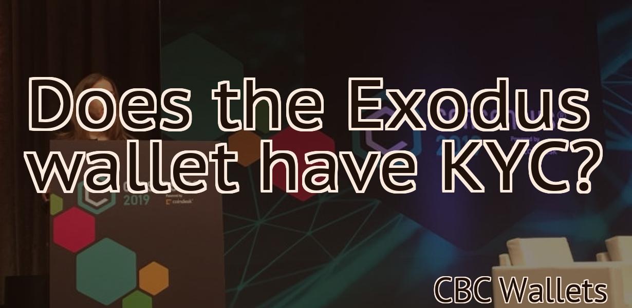 Does the Exodus wallet have KYC?
