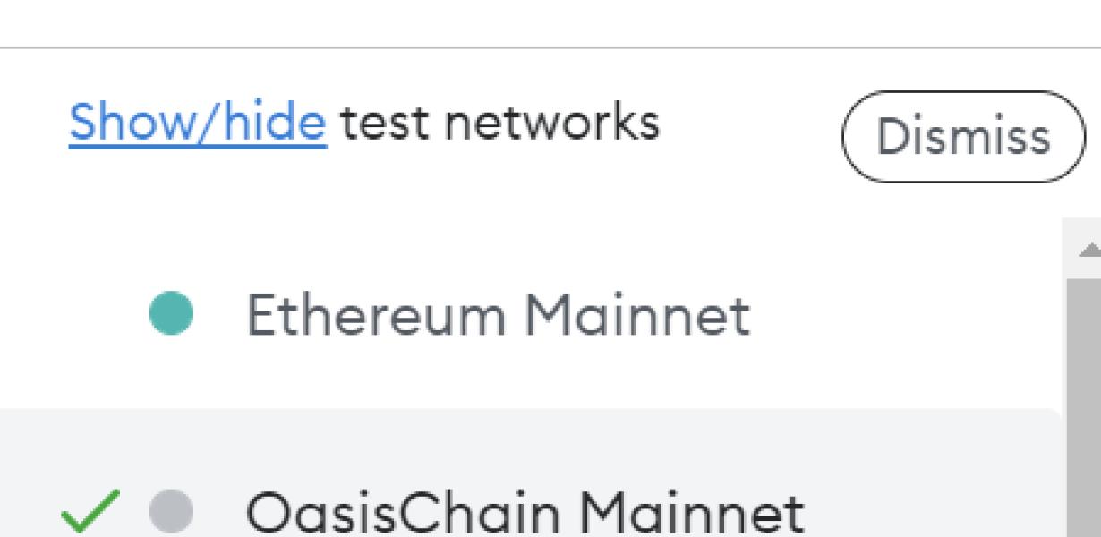 Oasis Network Integration with