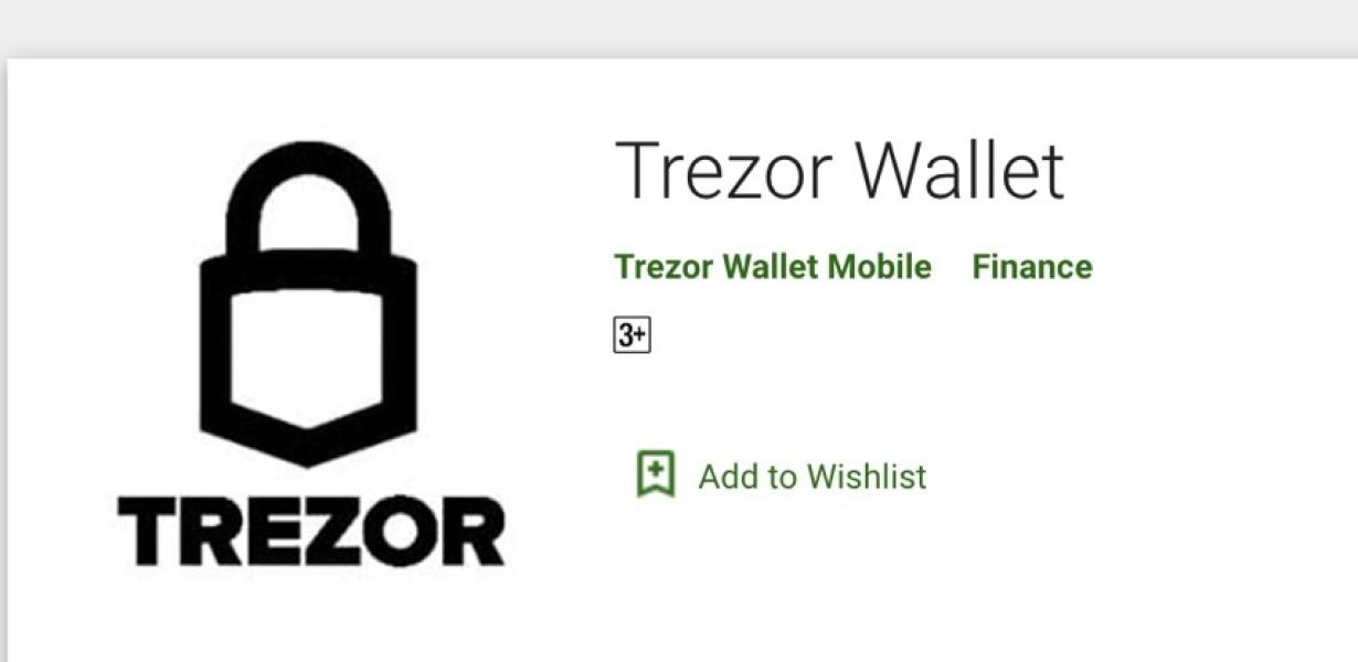 How to use the Trezor app to m