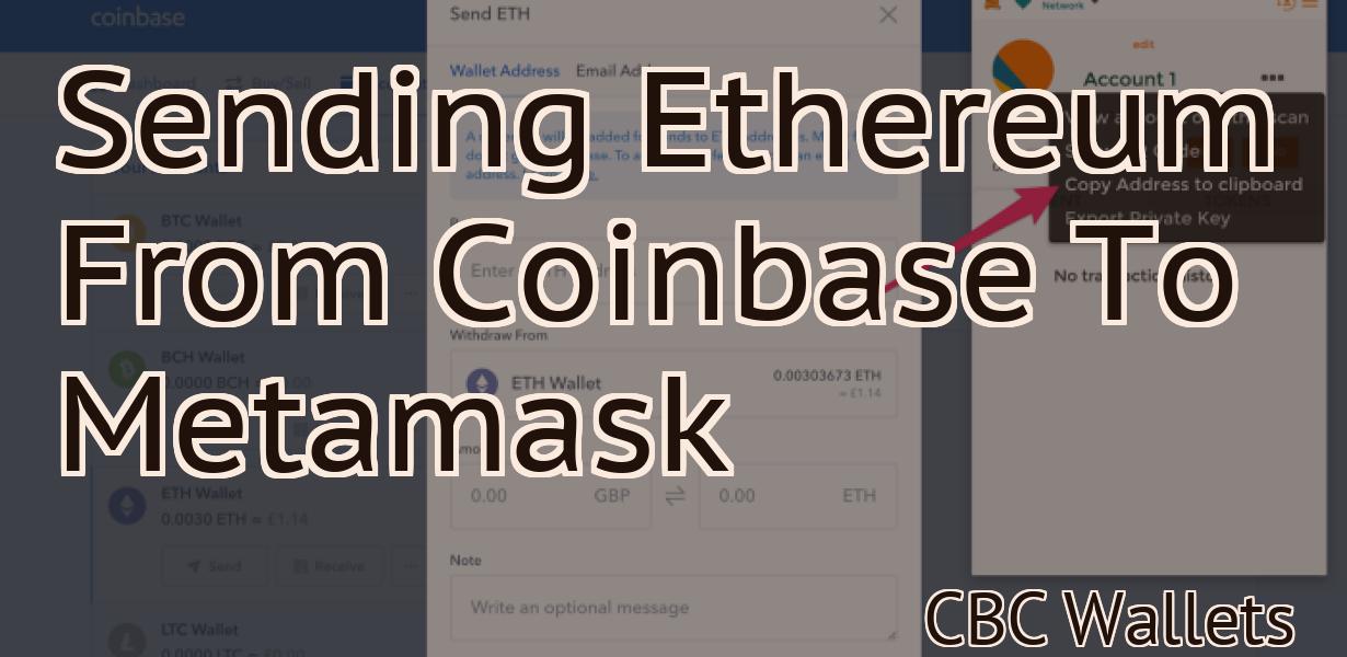 Sending Ethereum From Coinbase To Metamask