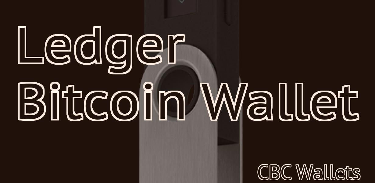 Ledger Bitcoin Wallet