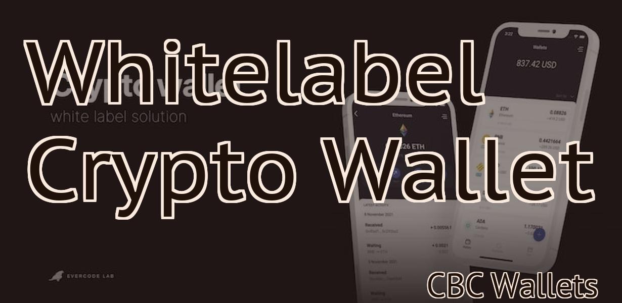 Whitelabel Crypto Wallet