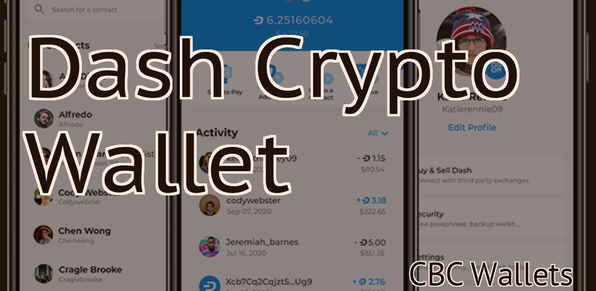 Dash Crypto Wallet