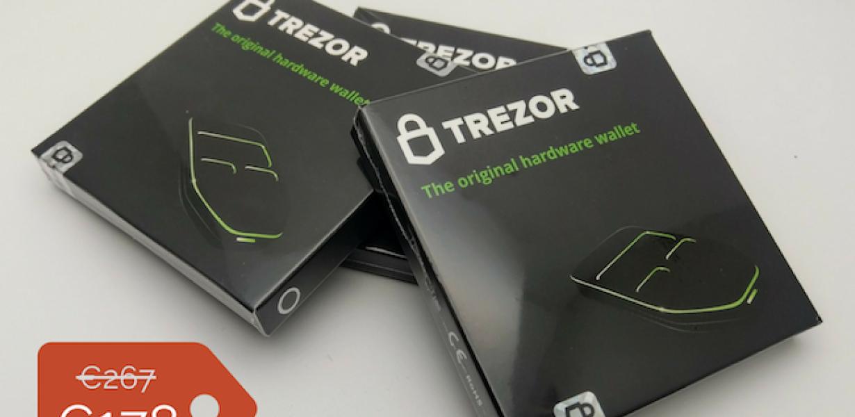 trezor wallet black friday: Bl