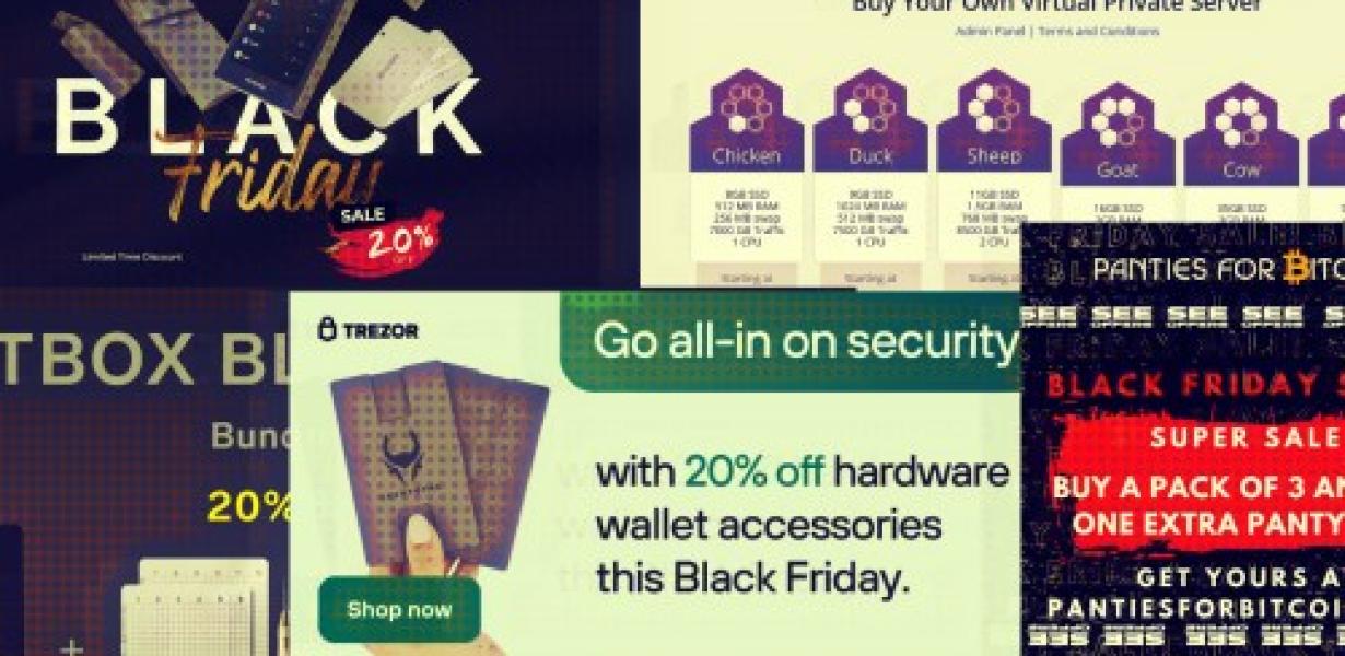 trezor wallet black friday: Bl