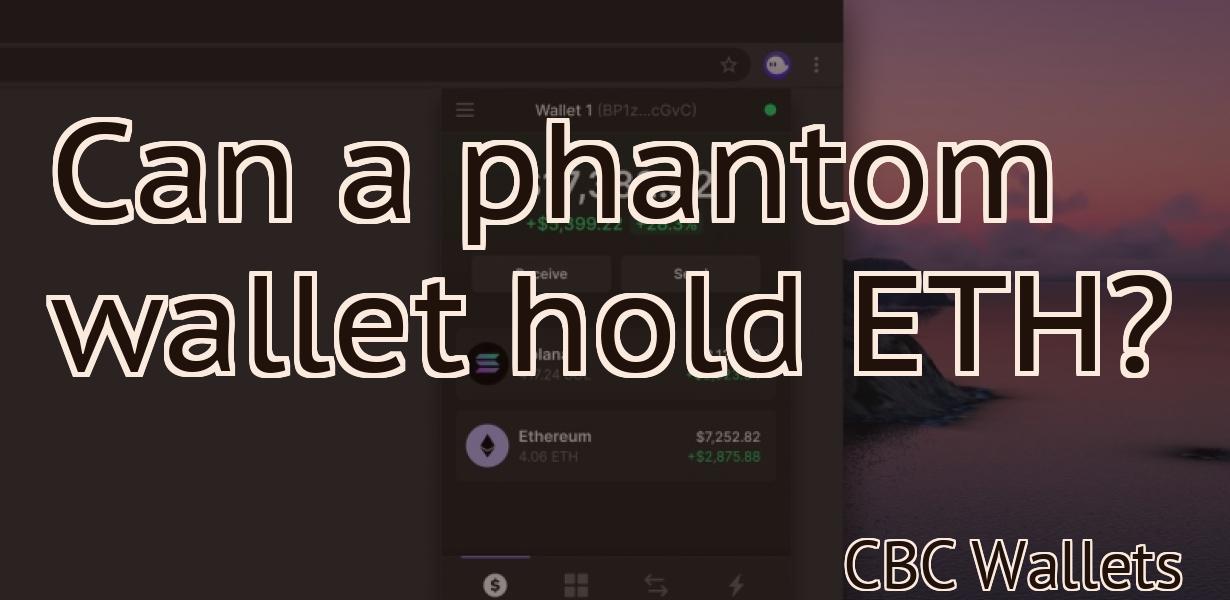 Can a phantom wallet hold ETH?
