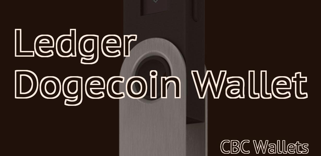 Ledger Dogecoin Wallet
