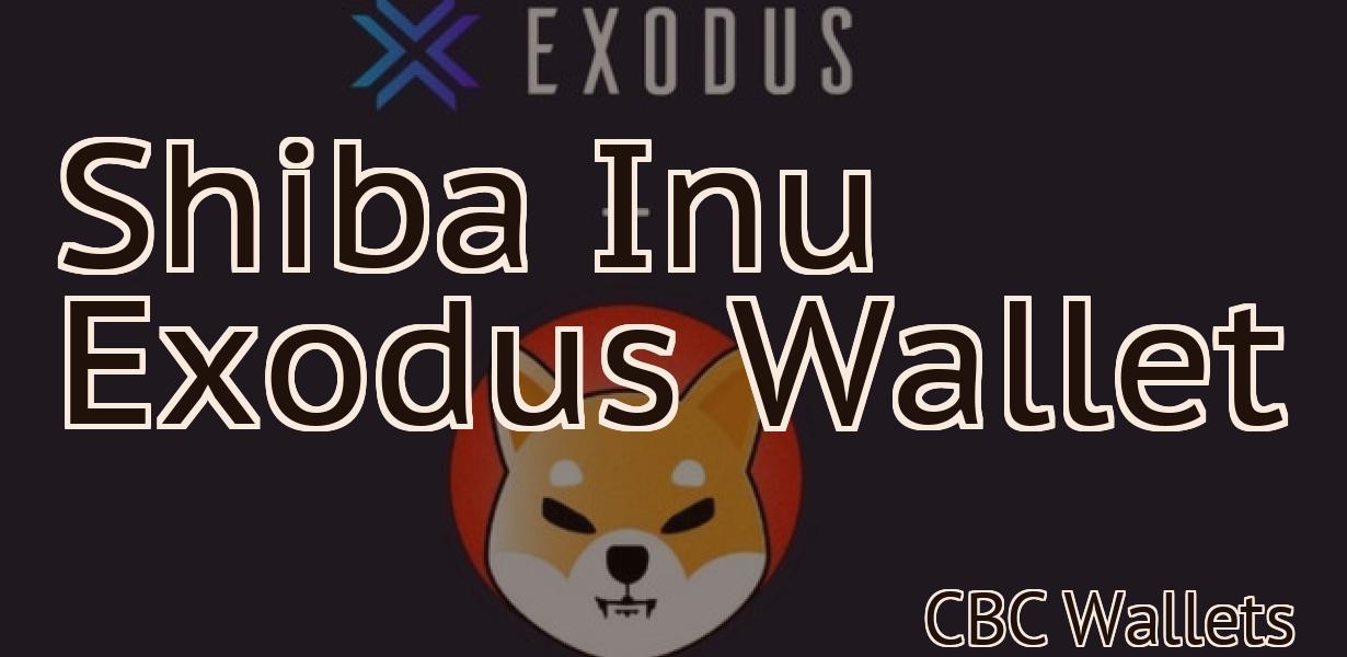 Shiba Inu Exodus Wallet