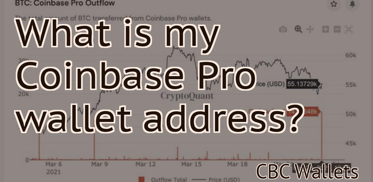 What is my Coinbase Pro wallet address?