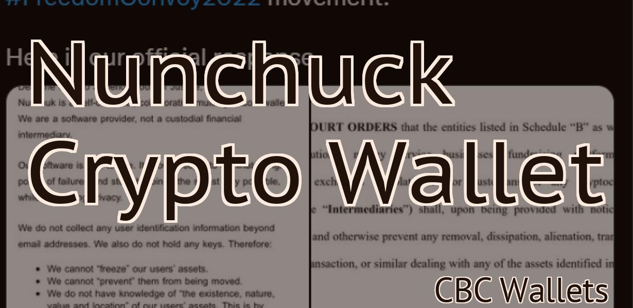Nunchuck Crypto Wallet