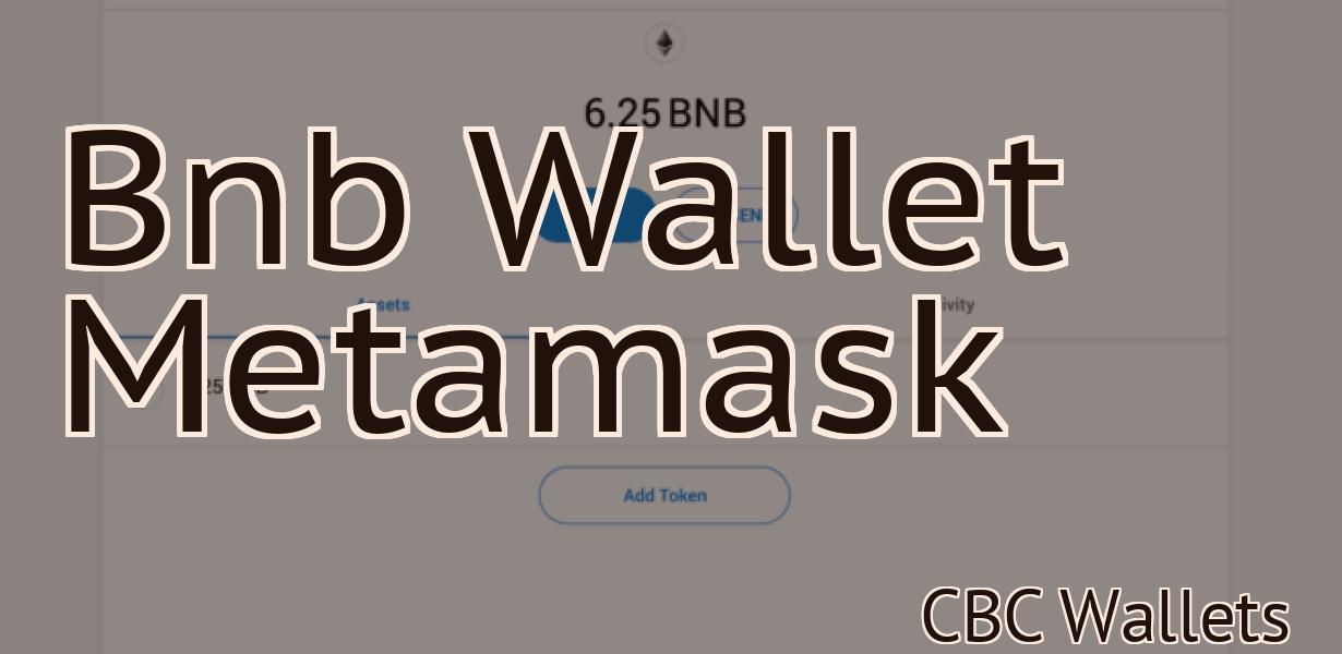 Bnb Wallet Metamask