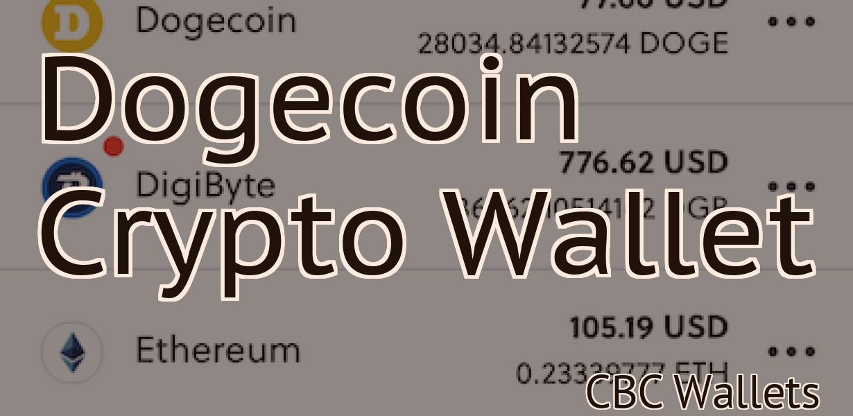 Dogecoin Crypto Wallet