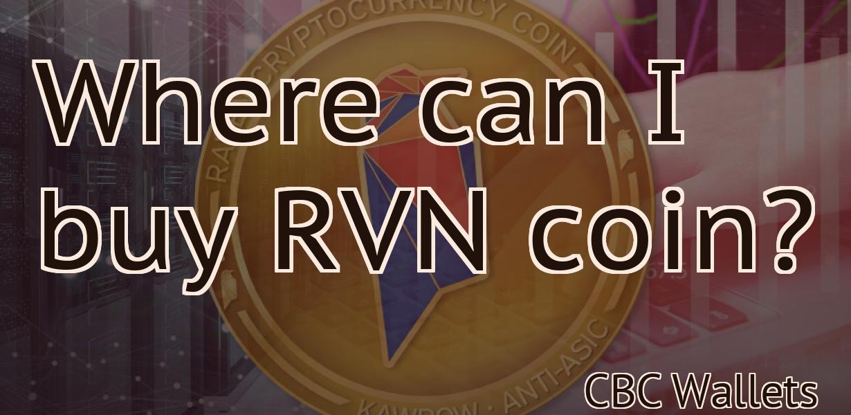 Where can I buy RVN coin?