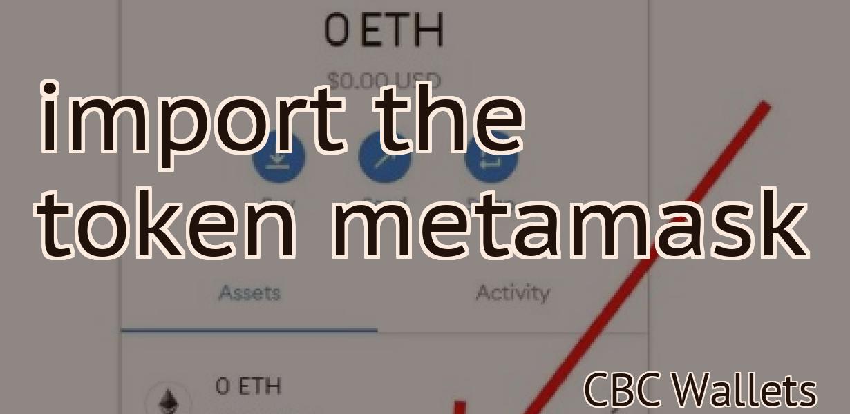 import the token metamask