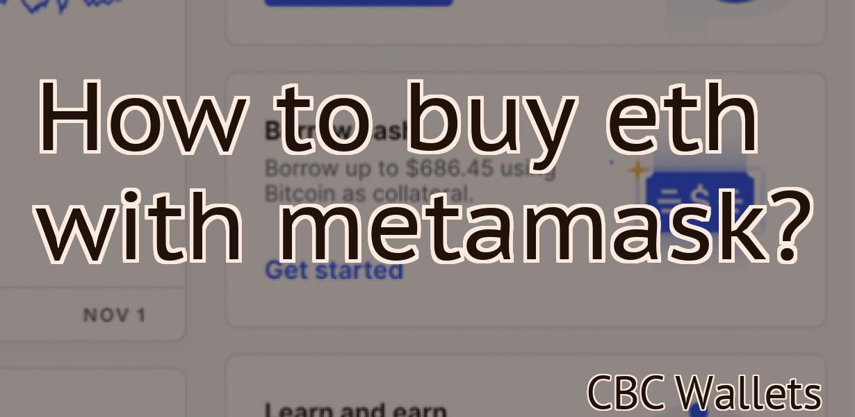 How to buy eth with metamask?