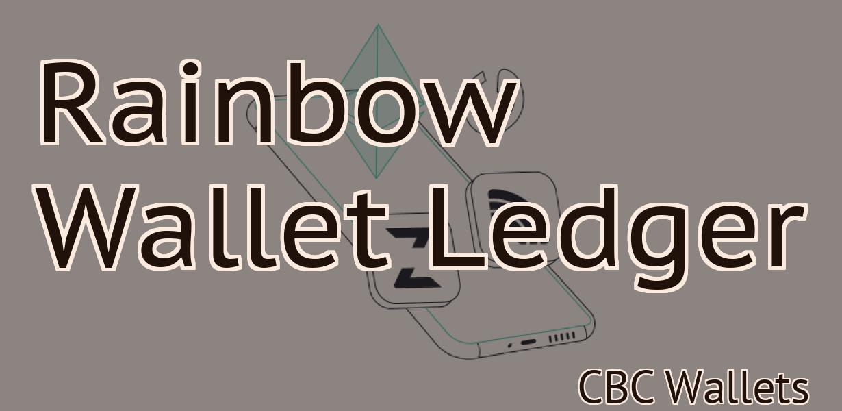 Rainbow Wallet Ledger